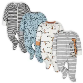 4-Pack Baby Boys Jungle Sleep 'N Plays