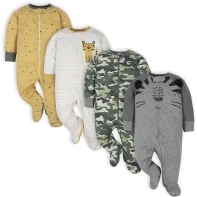 4-Pack Baby Boys Tiger Sleep 'N Plays