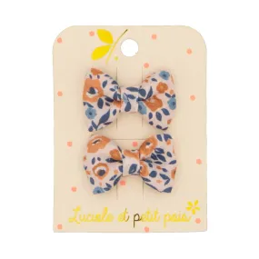 Barrettes mini papillon - Liberty Victoria Fjord