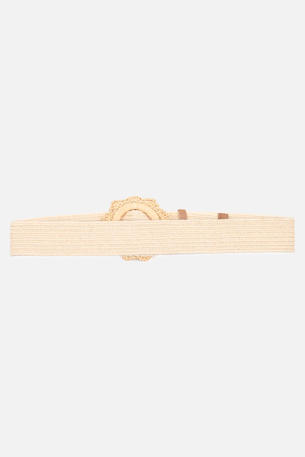 Braided Buckle Elastic Belt