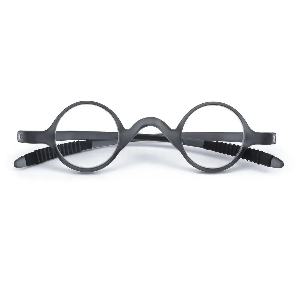 Brightzone Unisex Full Rim Round Tr 90 Reading Glasses R998