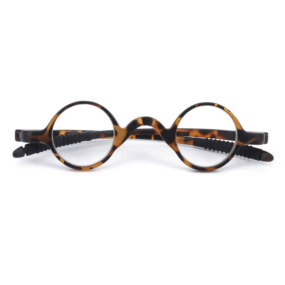 Brightzone Unisex Full Rim Round Tr 90 Reading Glasses R998