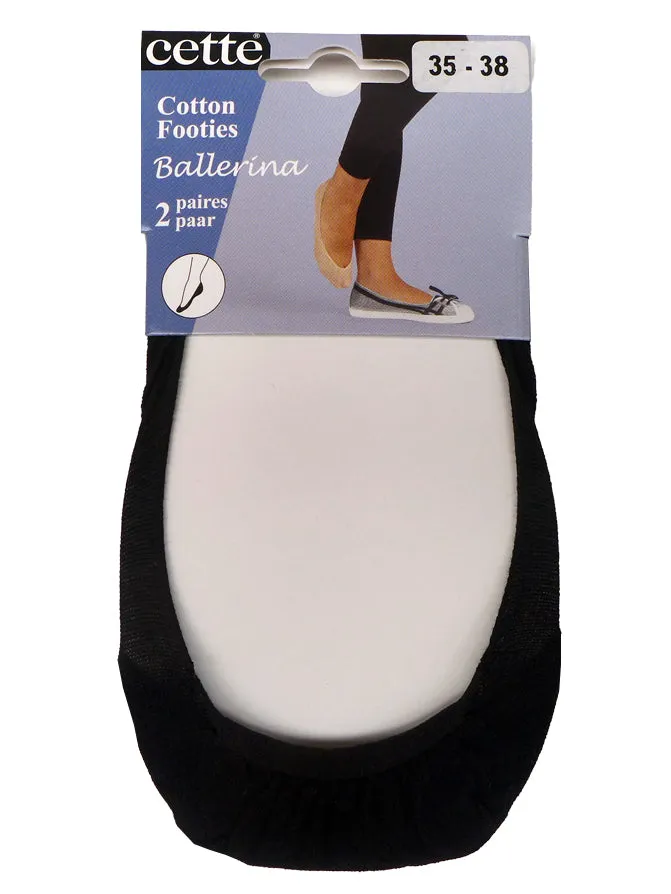 Cette Ballerina Footies (Twin Pack)