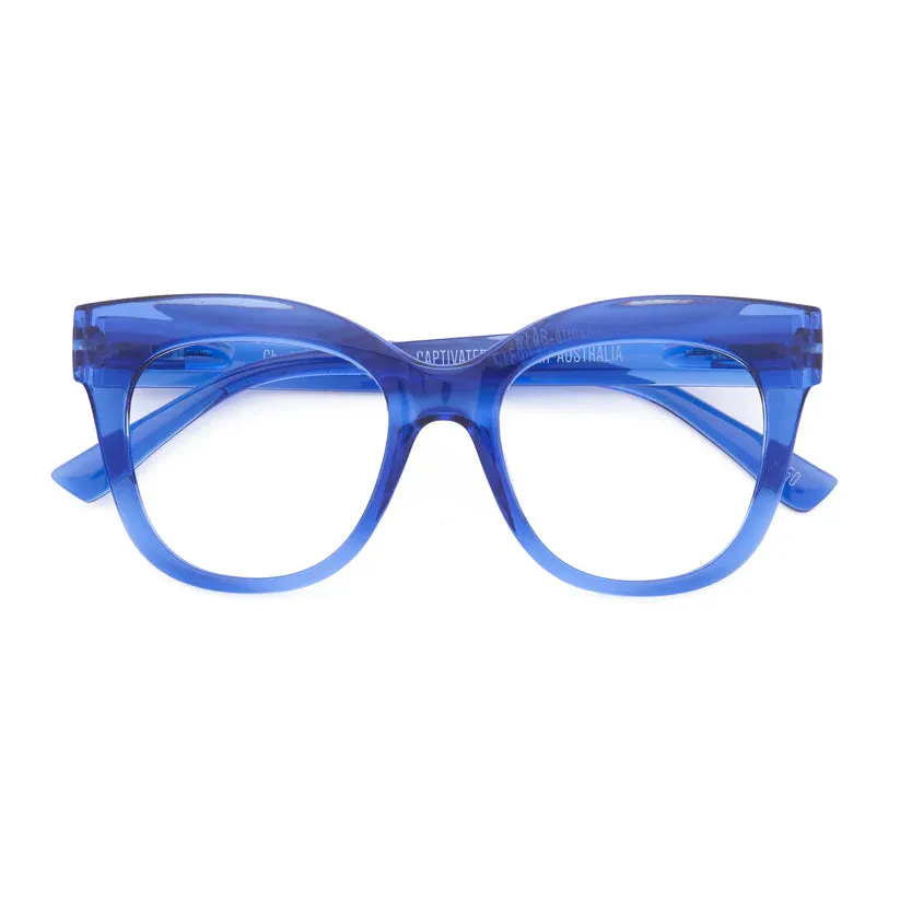 Charlotte Reading Glasses in Blue