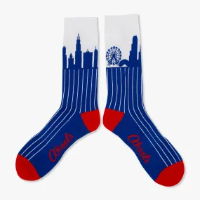 Chicago Skyline Socks