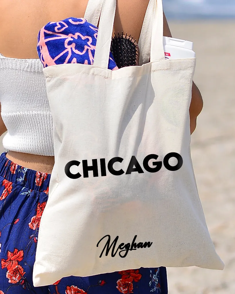 Chicago Tote Bag - City Tote Bags