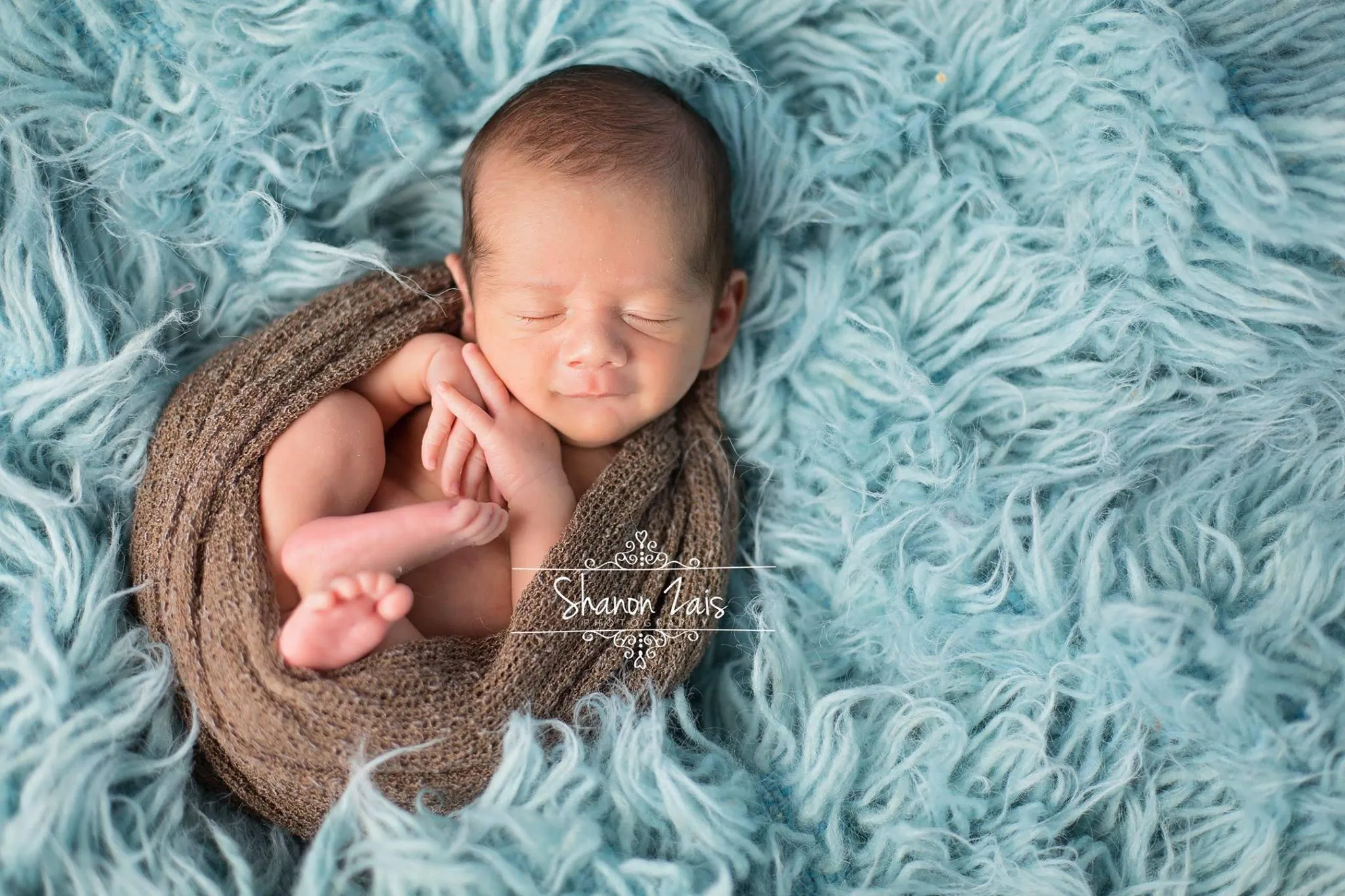 Chocolate Brown Stretch Knit Baby Wrap