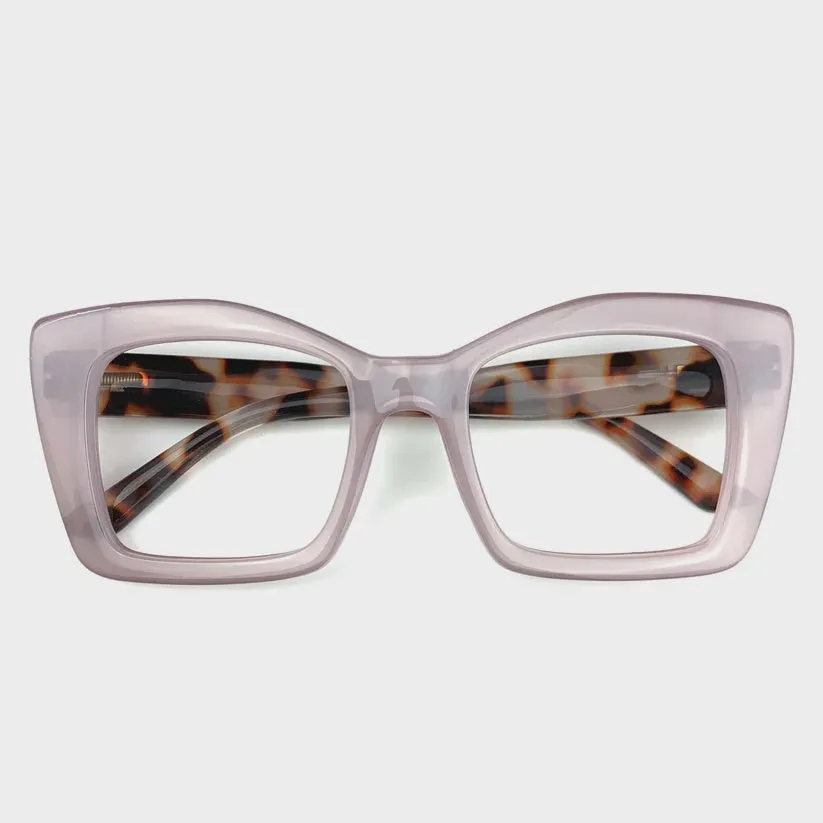 Cleo Reading Glasses Beige  Tort