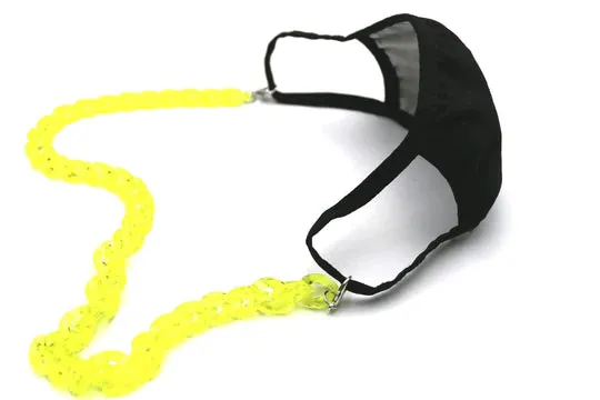 Colorful Big Chain Eyewear Holder with Clip for Mask