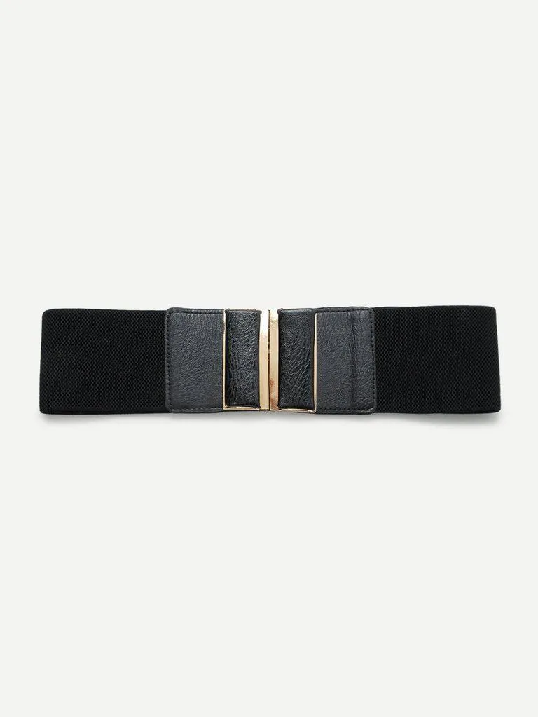 Contrast PU Wide Belt