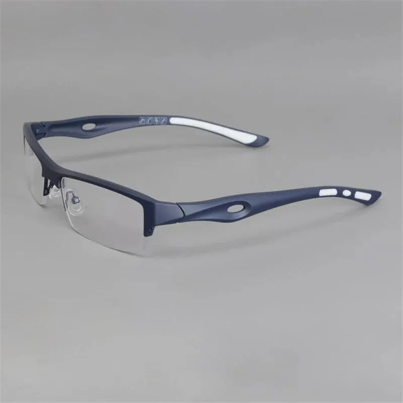 Cubojue Unisex Reading Glasses Sports Tr 90 Titanium Semi Rim