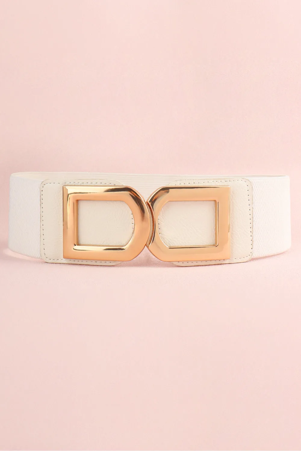 Double D Buckle PU Belt