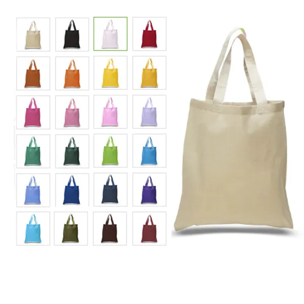 Economical 100% Cotton Reusable Wholesale Tote Bags TB100