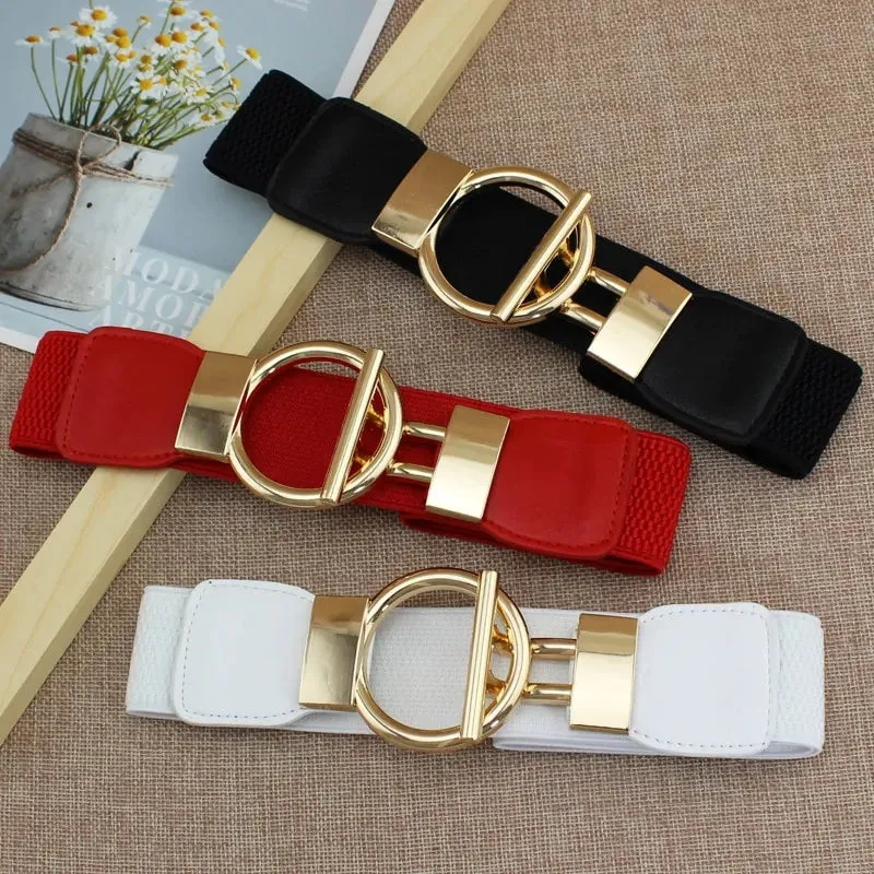 Elastic Ladies Dress Belts