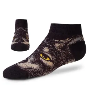 FBF Realistic Wolf Childrens Sock