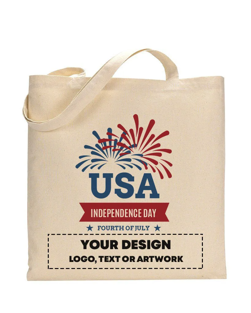 Fireworks Tote Bag - 4th Of July Tote Bags