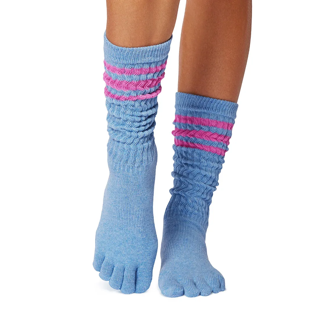 Full Toe Slouch Grip Socks