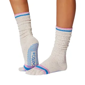 Full Toe Slouch Grip Socks