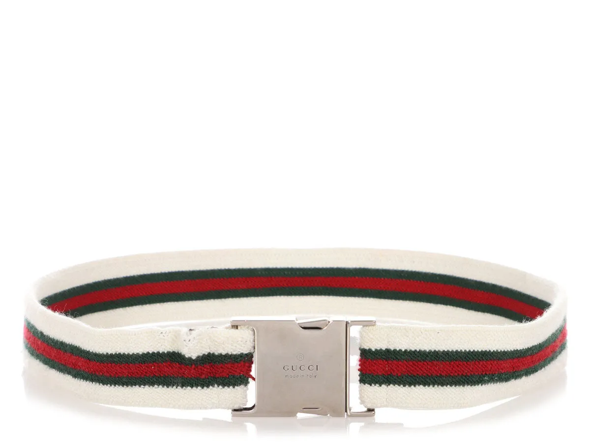 Gucci Elastic Web Belt