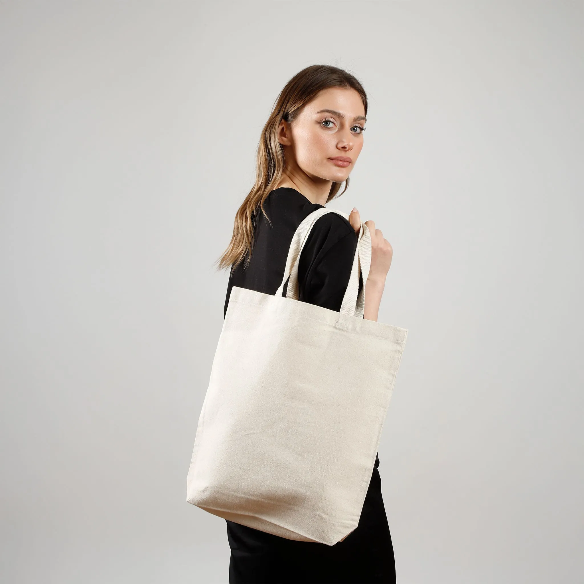 High Quality Promotional Canvas Bag w/Gusset - TG200