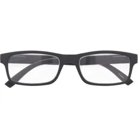 Hillman Magnifeye Retro Glasses Black  2.5