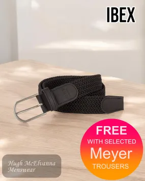 IBEX BLACK 9506 Stretch belt