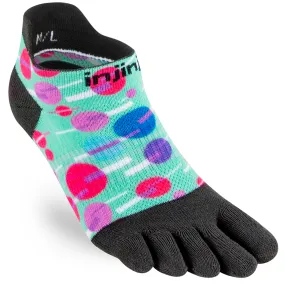 Injinji Spectrum Womens Run Lightweight No-Show