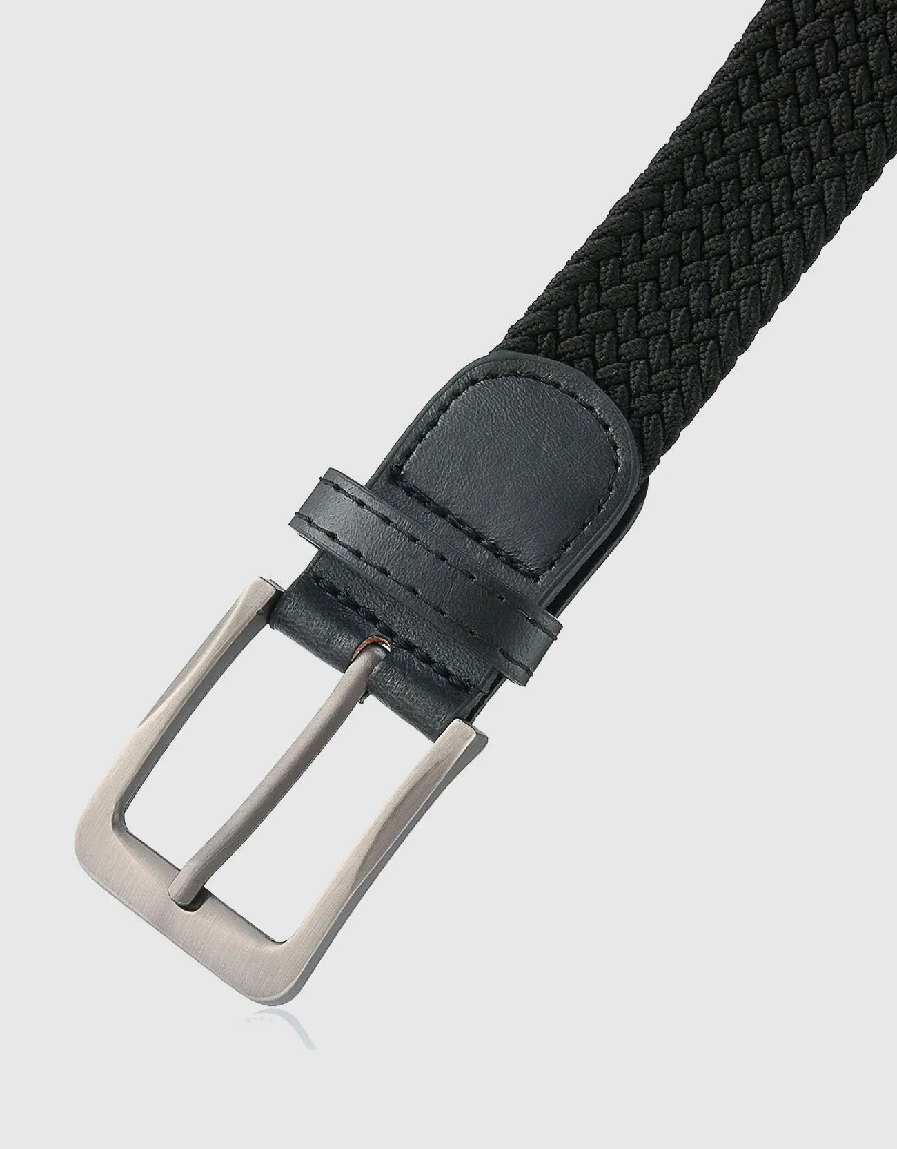 Men's Elastic Braided Stretch Belt