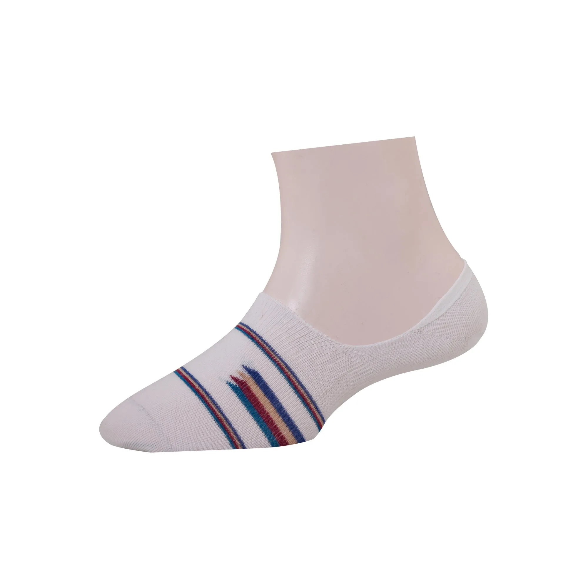 Men's Invisible/No-Show Ribbon Socks