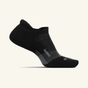 Merino 10 Cushion No Show Tab Socks in Charcoal