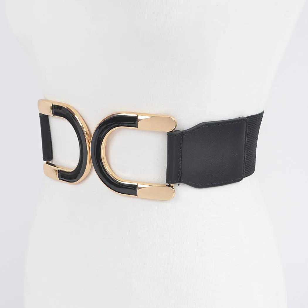 Metal Elastic Plus Size Belt