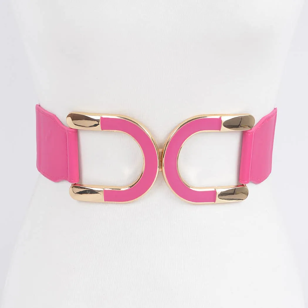 Metal Elastic Plus Size Belt