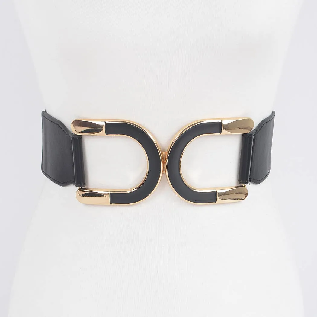 Metal Elastic Plus Size Belt