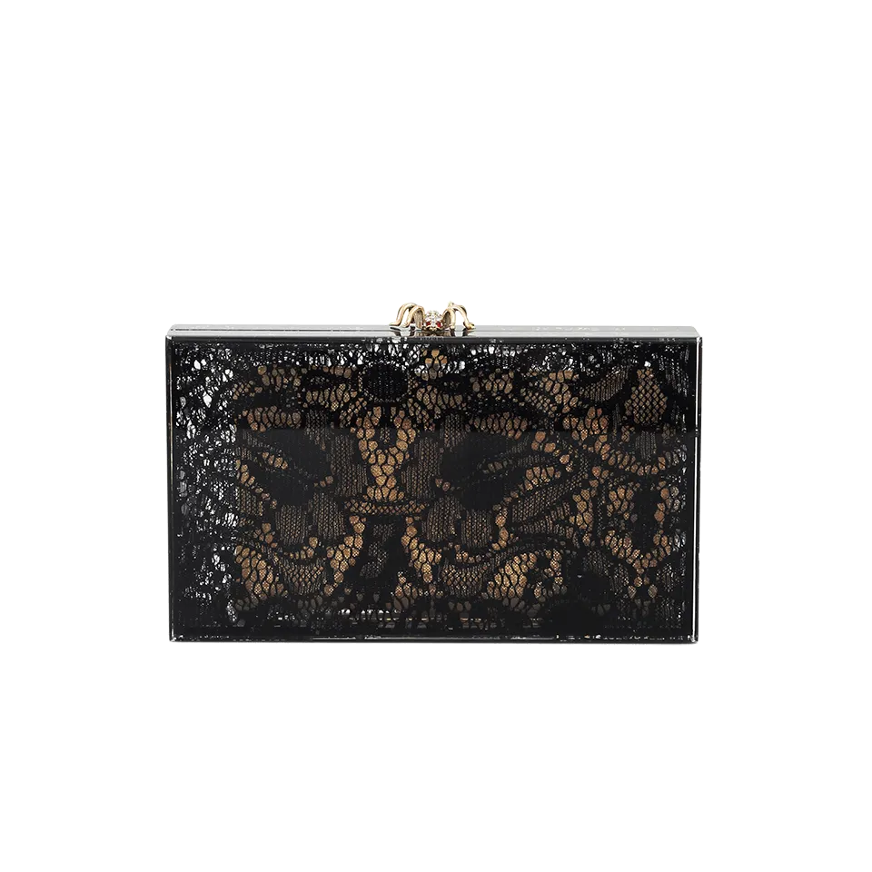 Pandora Lacey Perspex Clutch