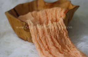 Peach Cheesecloth Baby Wrap Cheese Cloth