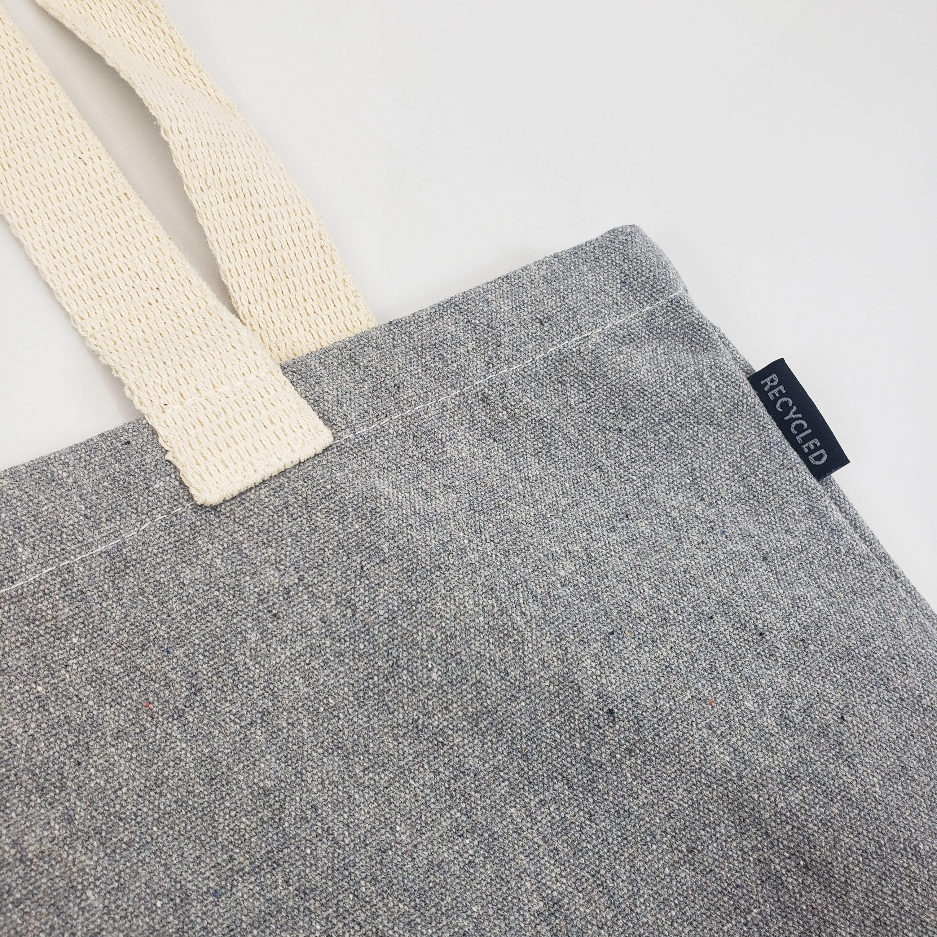 Recycled Canvas Tote Bag With Bottom Gusset - RC870