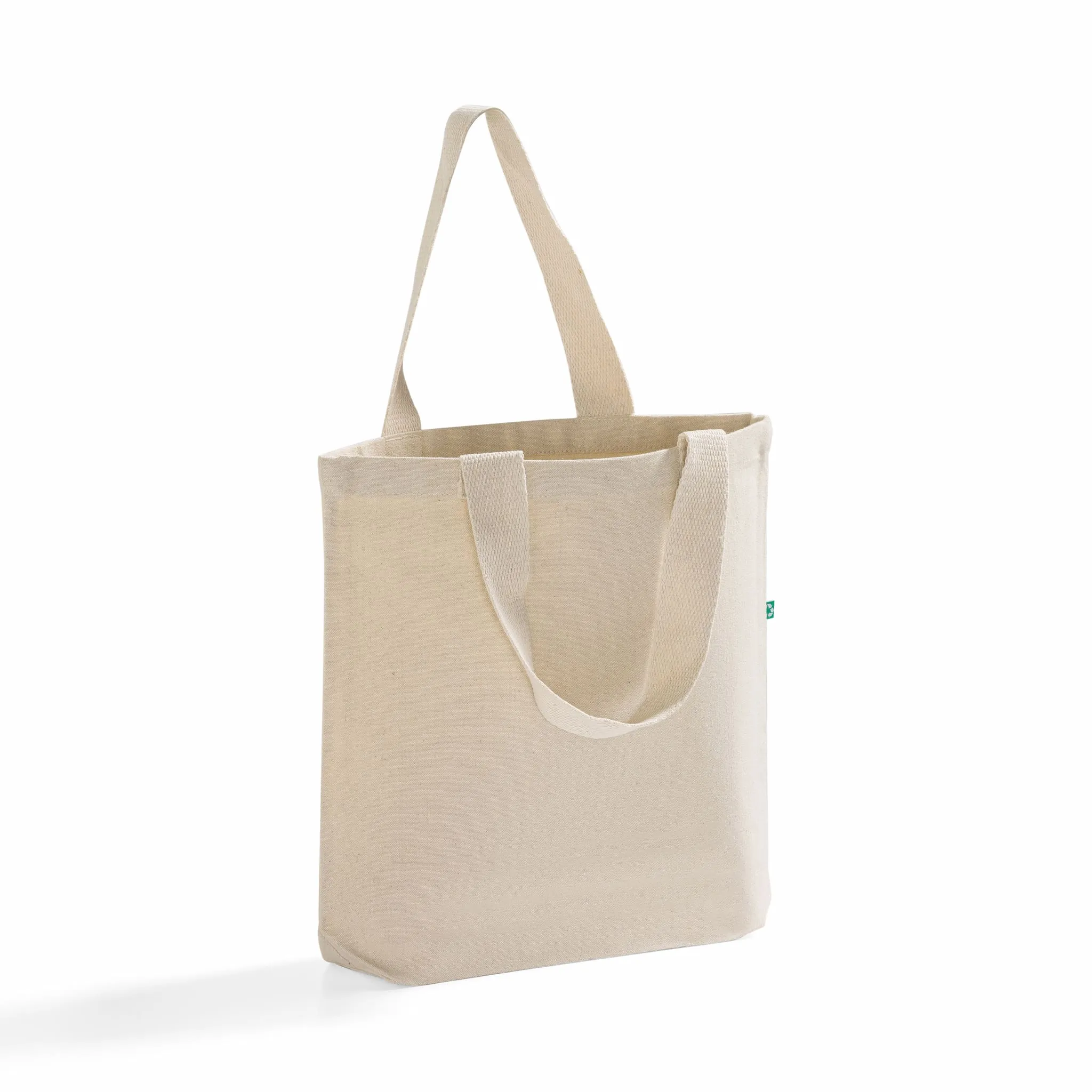 Recycled Canvas Tote Bag With Bottom Gusset - RC870