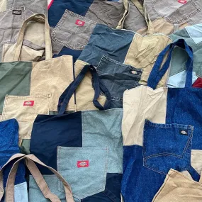 Reworked Dickies Tote Bags - 30 pieces