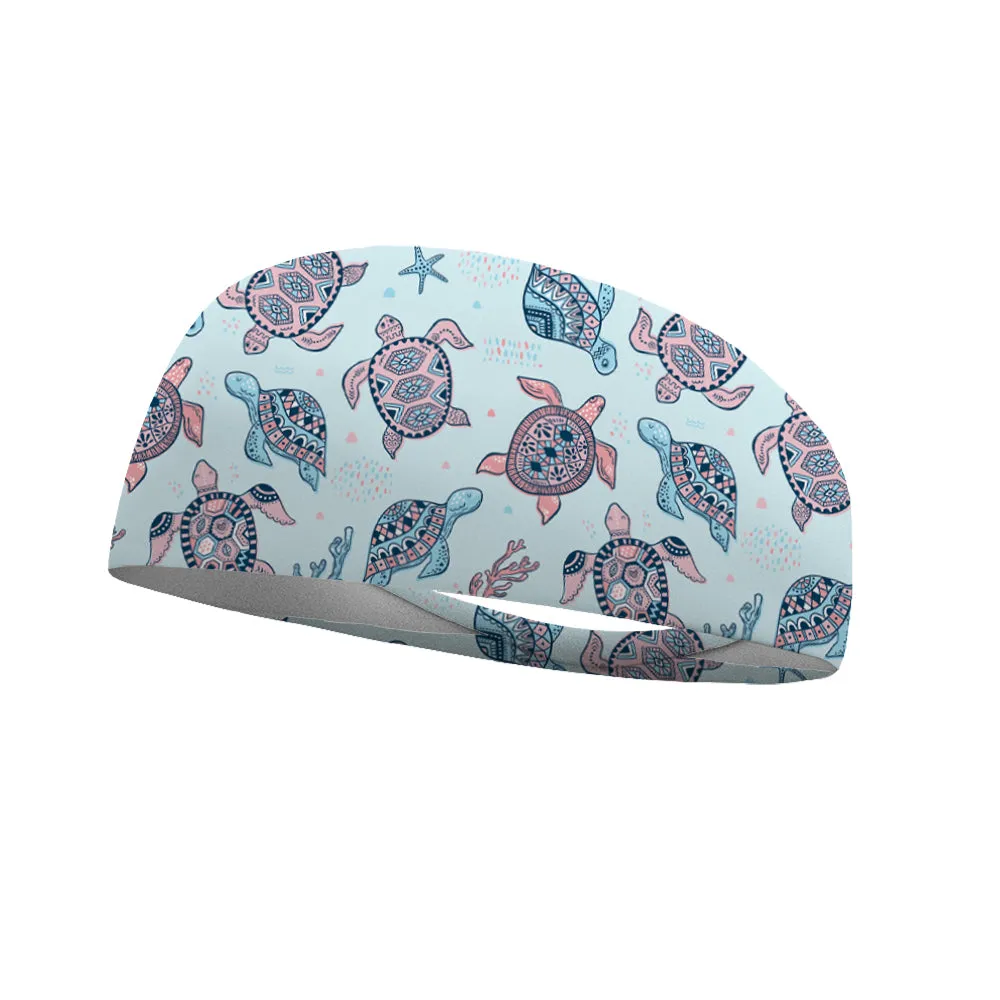 Sea of Turtles Wicking Headband