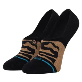 Stance Womens Animalistic No Show Socks - Black/Brown