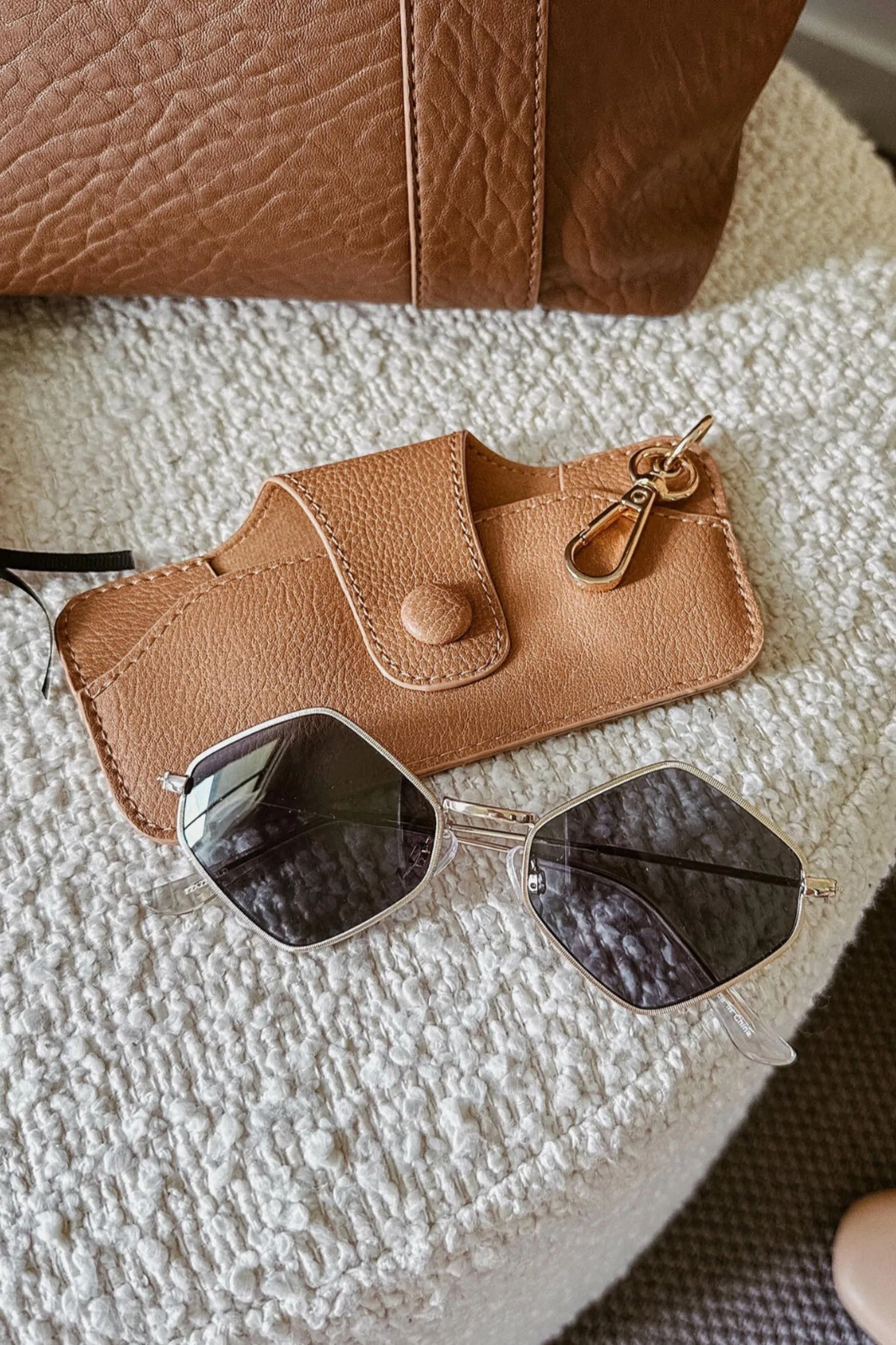 Sunglasses Case | Camel