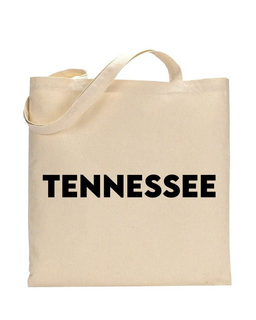 Tennessee Tote Bag - State Tote Bags