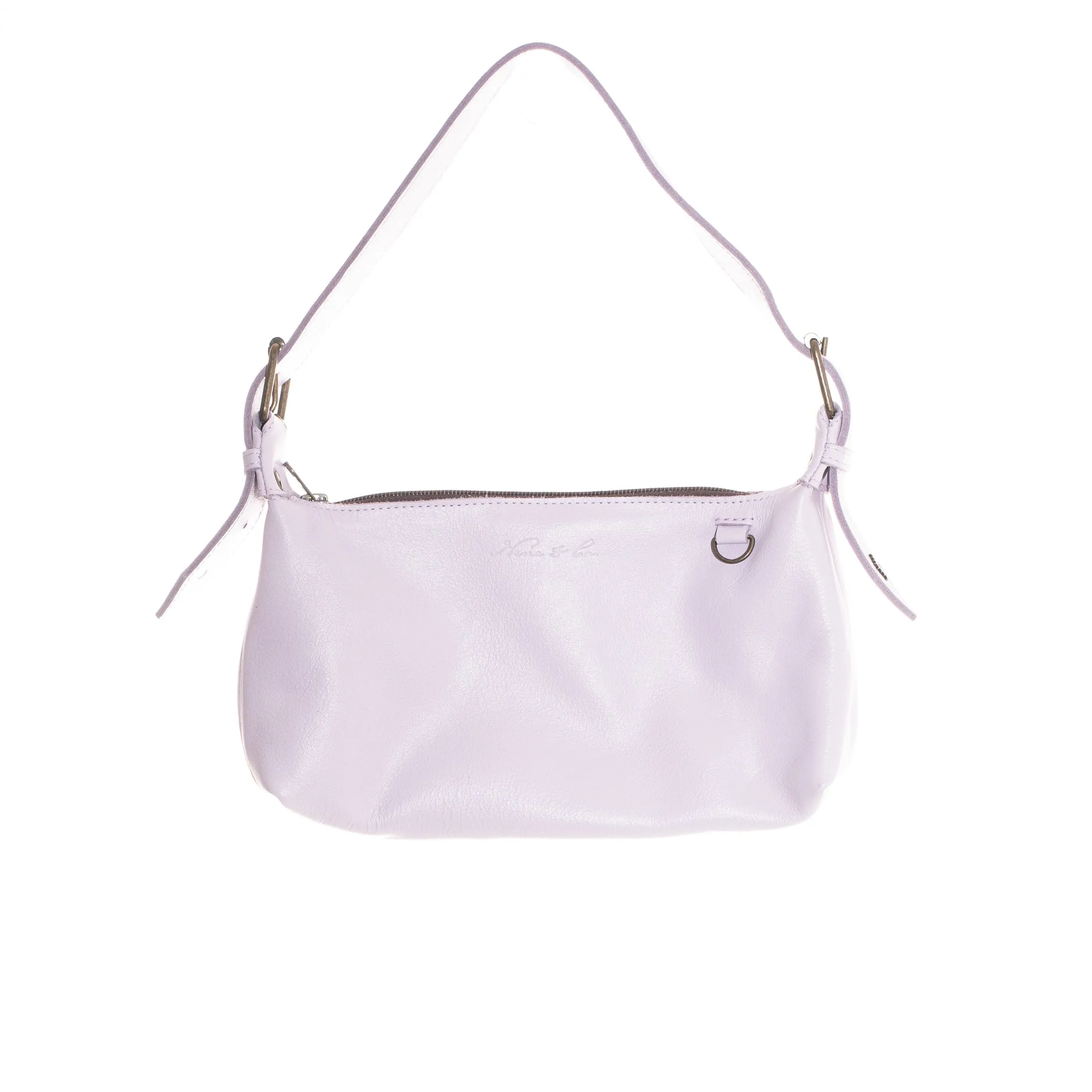 THE PERFECT BAGUETTE BAG - FULL LEATHER COLLECTION - LAVENDER