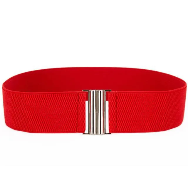 Women's Skinny Elastic Soft Wide Belt